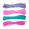 4Pcs 4mm Paracord Rope String 3meter/9.84ft Long Each for Keychain Bracelets Jewelry Making Outdoor Gear Accessories
