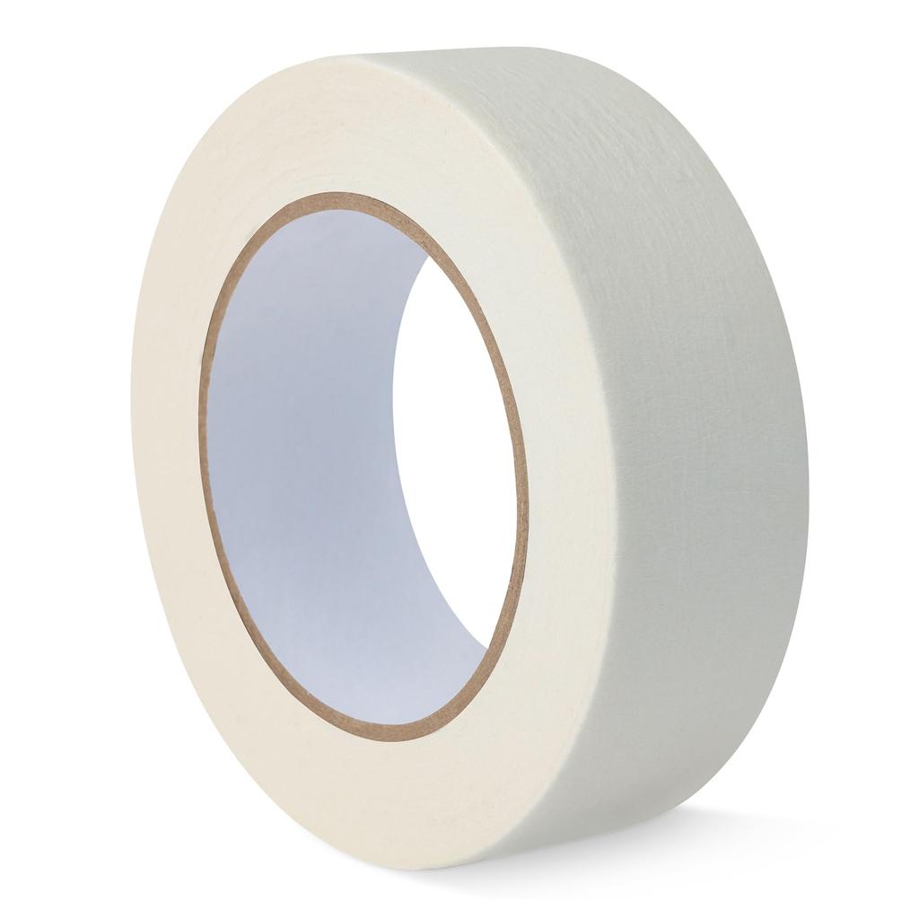 Amazon Basics Painting Masking 36mm x 1 Pack Tape, 55m, Wide, White, Multi-Purpose,