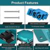 Power Wheel Adapter for Makita 18V LXT Battery with Wire Harness Connector & Fuse for Peg-Perego 12