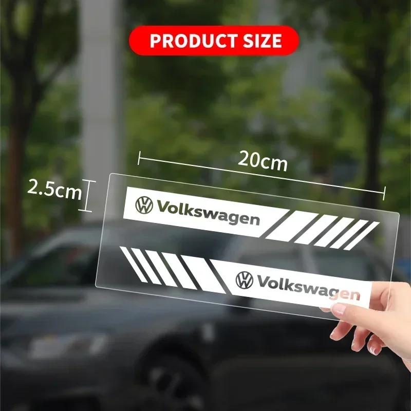 Für VW Volkswagen Jetta MK5 Golf Auto Styling 2 Stück Rückspiegel Aufkleber für Volkswagen VW Touran Beetle Golf Passat Jet