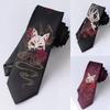 JK Uniform Tie Fox Tie Men Anime Ties For Men Hanfu Costume Photography Props Halloween Cosplay Props