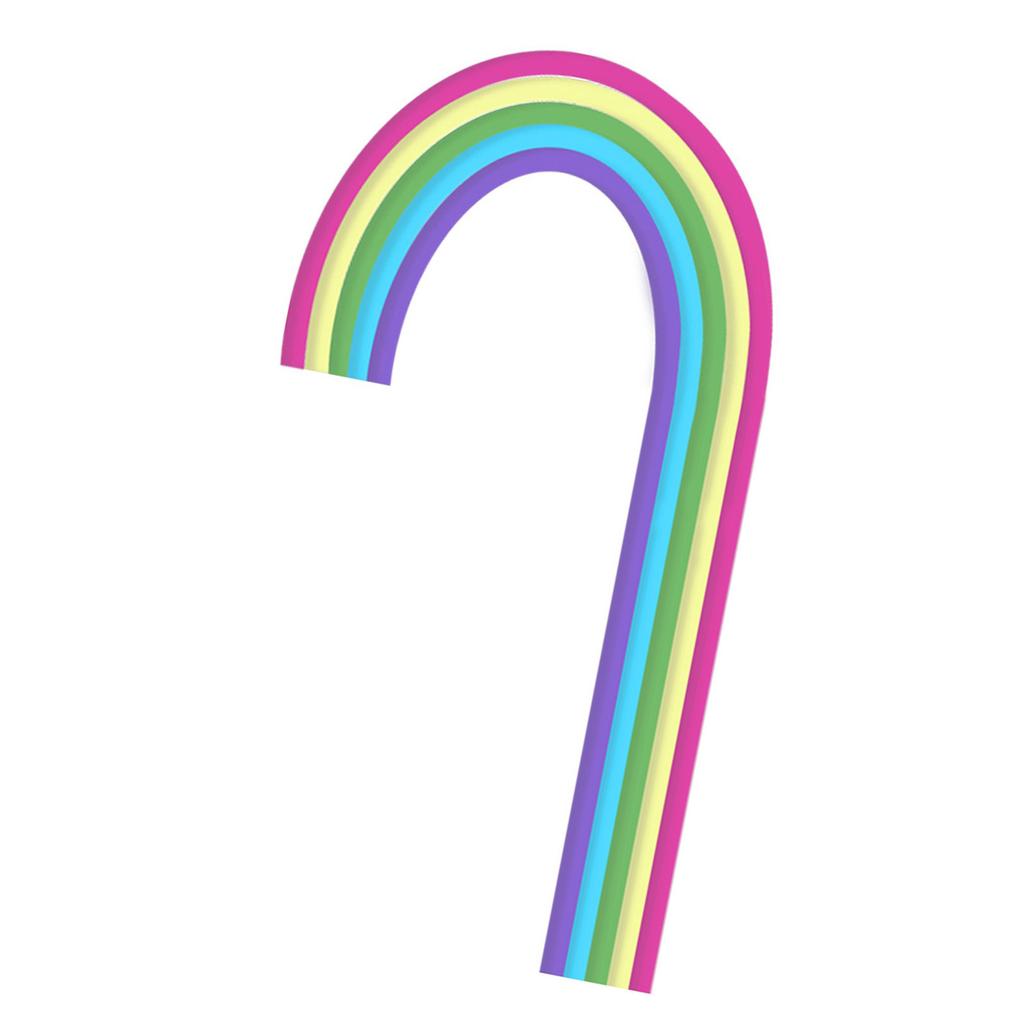 Rainbow Cake Toppers Decoration for Fruit and Dessert Display Multipurpose Cake Embellishment Birthday Party Supplies