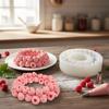 Easy Cleaning Silicone Baking Molds With Raspberry Design Decorative Dessert Bakewares For Handmade Cakes And Craft Supplies