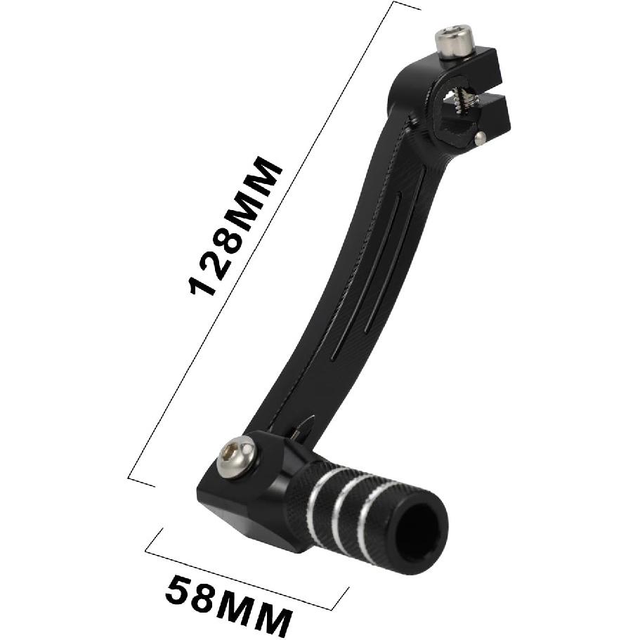 Motorcycle Gear Shifter Shift Lever CNC for CRF50 CRF 50 CRF50F CRF 50F 2025 2024 2013-2025 Dirt Pit Bike Black Folding Tip