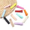 10pcs/Bag Multicolor Cloth Wrapped The Metal Duckbill Hair Clip For Jewelry Making Hairpins DIY Hairpins Base Decorations