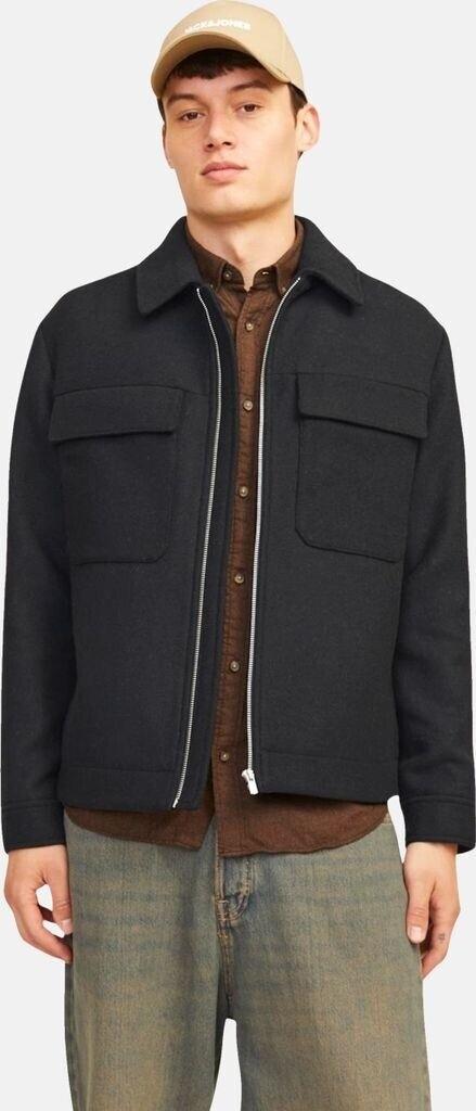 Зимняя куртка Jack & Jones Jprblurussel Wool Blend Jacket Sn (12259393) black