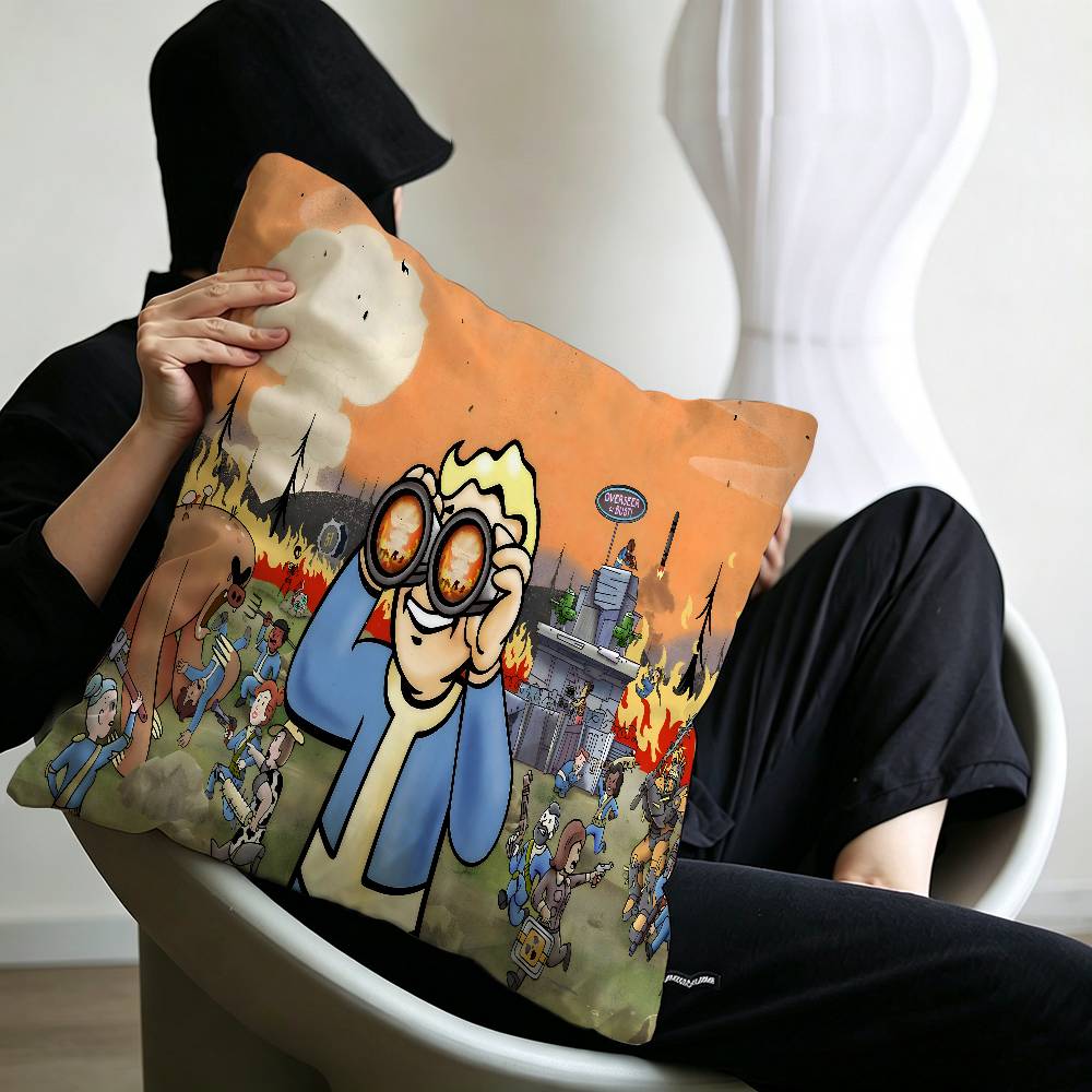 Game VVVaultS Cartoon Cushion Cover Inches Farmhouse Decor Home Throw Pillow Covers for Couch Decorations