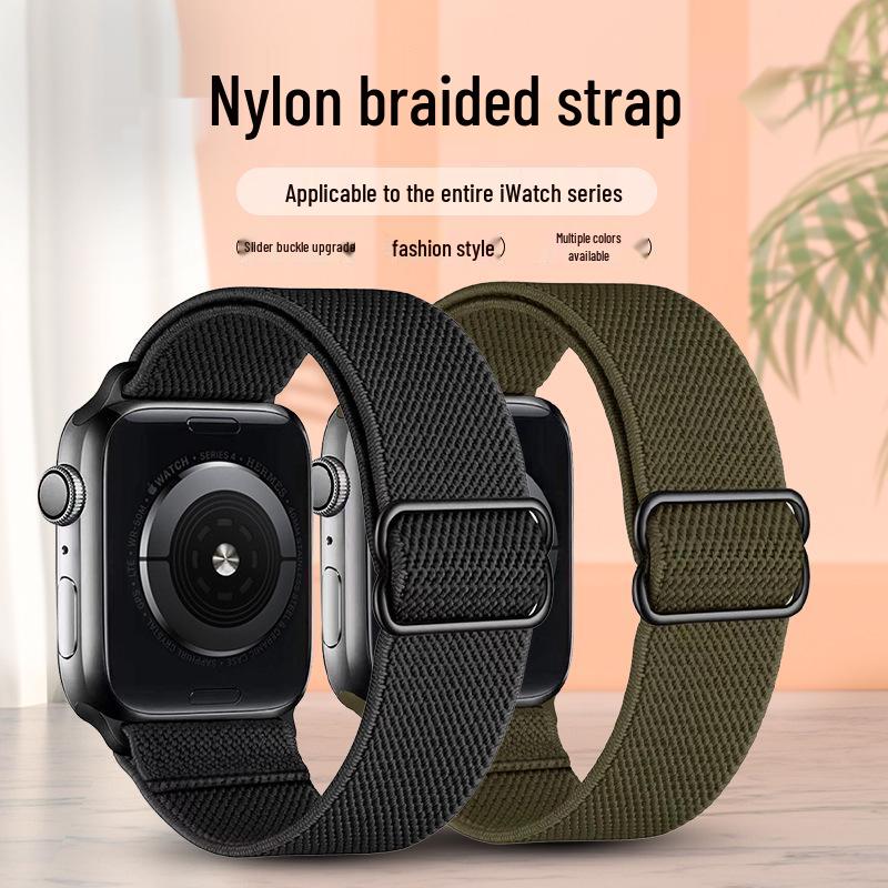 Apple iWatch10 Nylon Day Buckle Strap for S9 Ultra2 Sports