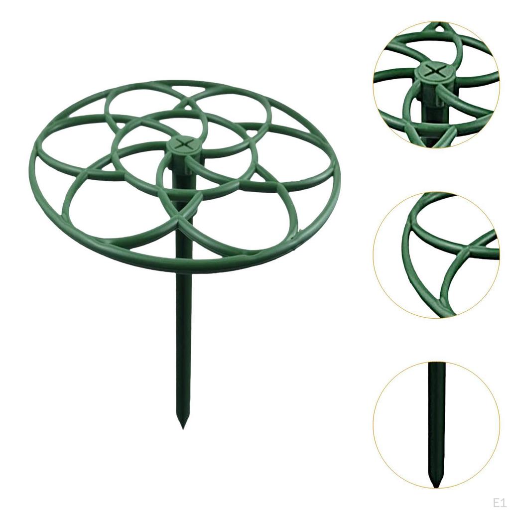10 Pieces Plant Support Brace Round Garden Trellis