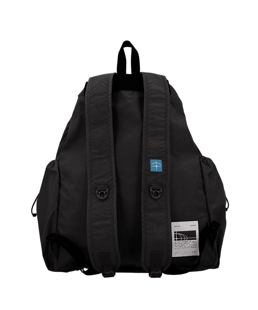 Sweetch Voyager Drawstring Backpack 002 M Midnight Black