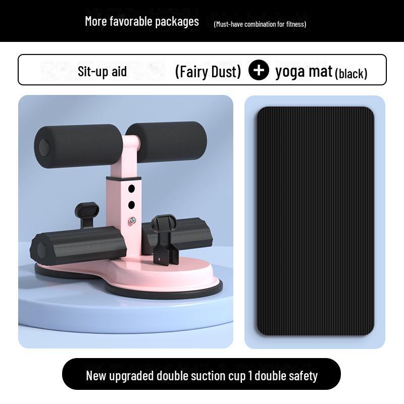 Sit-Up Assistant: Suction Cup Ab & Waist Fitness Device for Home Exercise