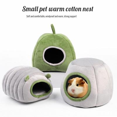 Cage pour petits animaux, hamac, lit, coton doux, suspendu, maison, hamster, cochon d'Inde, produits pour animaux de compagnie
