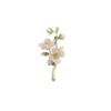 Exquisite Sweet Pearl Texture Jasmine Flower Plants Brooches for Women High Quality Party Daily Wear Banquet Temperament Jewelry