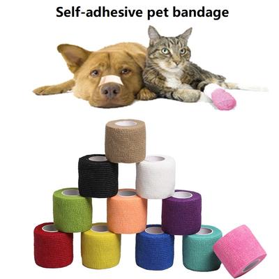 3 PEÇAS Bandagem Elástica para Cão de Estimação Bandagem para Cão Gato Bandagens para P6 Cães CWBD01