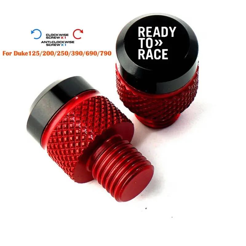 2pcs Motorcycle Mirror Hole Plug For KTM Ready To Race Duke 390 690 790 890 1190 Rc 1290 Adventure Screw Bolts Cover