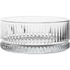 Abay Alicia Large Glass Snack Plate Set