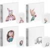 Photo Album - Walther Design - Fa-312 - 26 X 25 Cm - 40 White Pages - Rabbit Motif