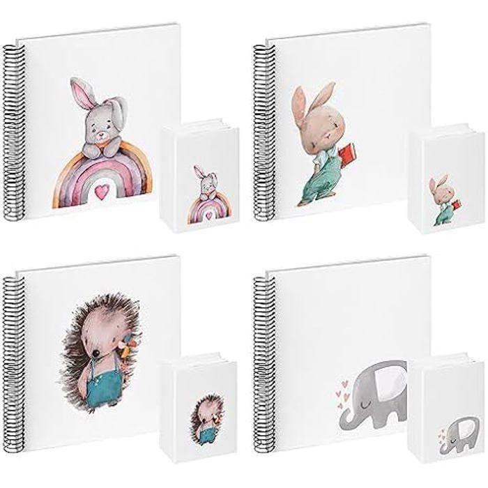 Photo Album - Walther Design - Fa-312 - 26 X 25 Cm - 40 White Pages - Rabbit Motif