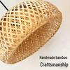 Zen Bamboo Art Pendant Lamp: Chinese, Japanese, Southeast Asian Style for Tea Rooms & B&Bs