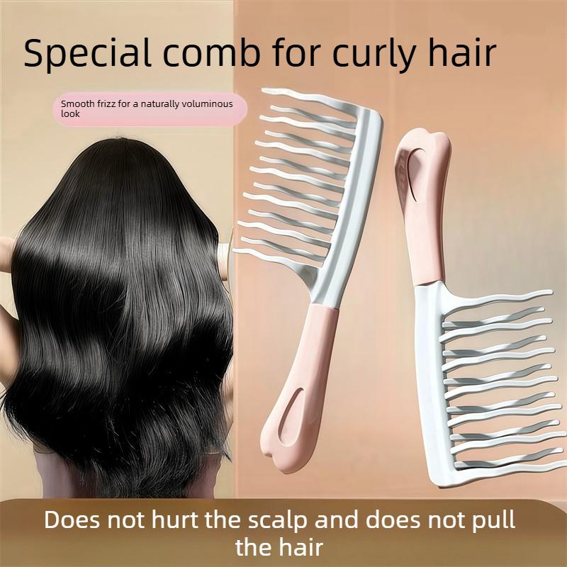 Professionelle antistatische zylindrische Borsten Lockenstyling Rundbürste Nylonzinken Rollbürste Speziell für Echthaarperücken