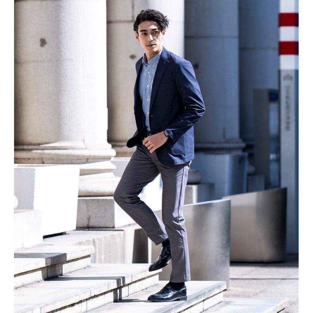 Edwin Slim Tapered Denim Business Khaki Pánské kalhoty, Strečové, Styl,