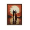 A Moment Together A Moment Together, 70X100 Cm, Unframed, Premium Canvas On Stretcher