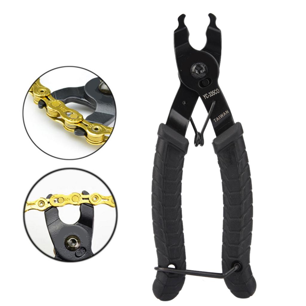 Open Close Chain Repair Removal Tool Bike Master Link Plier With Buckle