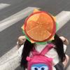 Creative Hamburger Hat For Parties Unique Photo Prop Funny Costume Accessory For All Seasons