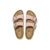 Birkenstock Suede Slide Slippers Women's Light Rose Regular 1026138