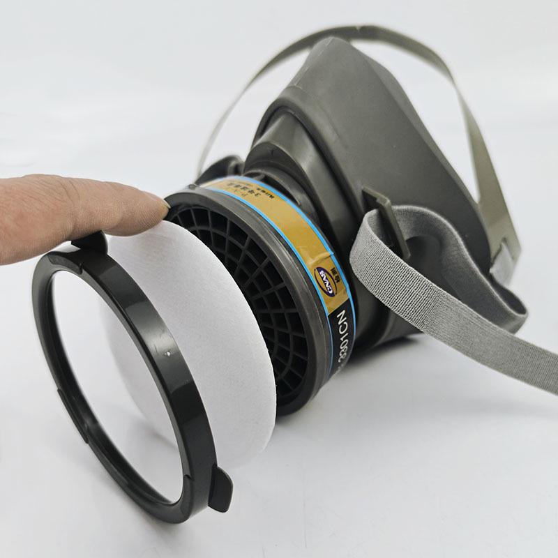 3300 Gas Mask with Activated Carbon for Formaldehyde and Toxic Gas Protection