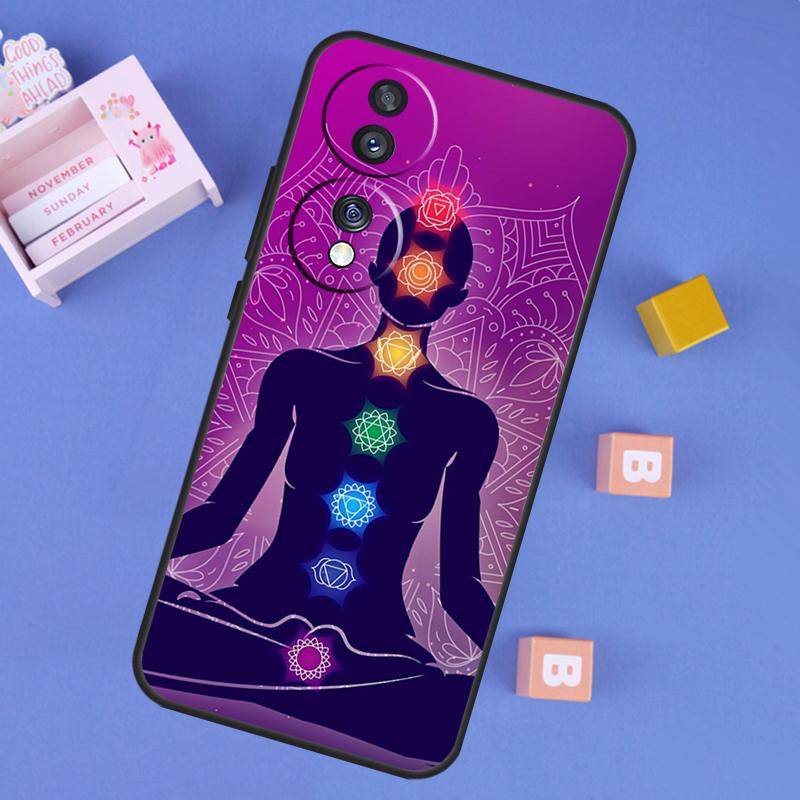

Mandala Chakra Yoga Case For Honor 200 400 Pro 50 70 90 Lite X9a X9b X9c X9d X8b X8c Win Magic 5 6 7 8 Pro Cover Honor 90