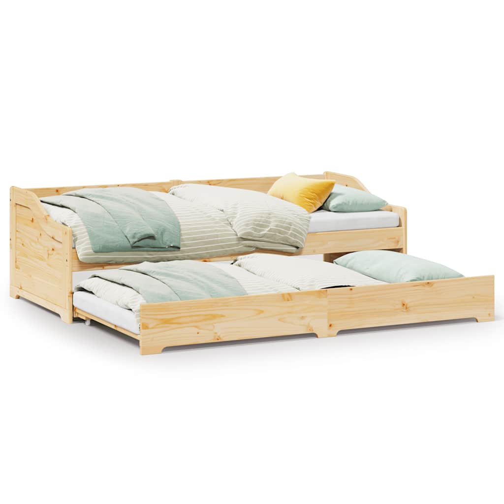 Daybed Extendable Without Mattress IRUN 90 X 200 Cm