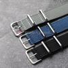New Ribbed Nylon Watchband Nylon Watch Strap 18mm 20mm 22mm Watchband Accessories for Military Watch Band Bracelets