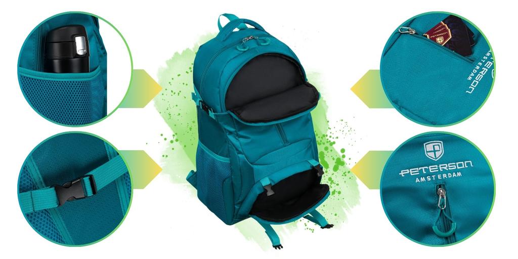 PTN PWY-02-6270 Grüner Rucksack