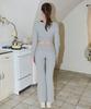 Yuhili Modal Knit Flare Pants / Melange