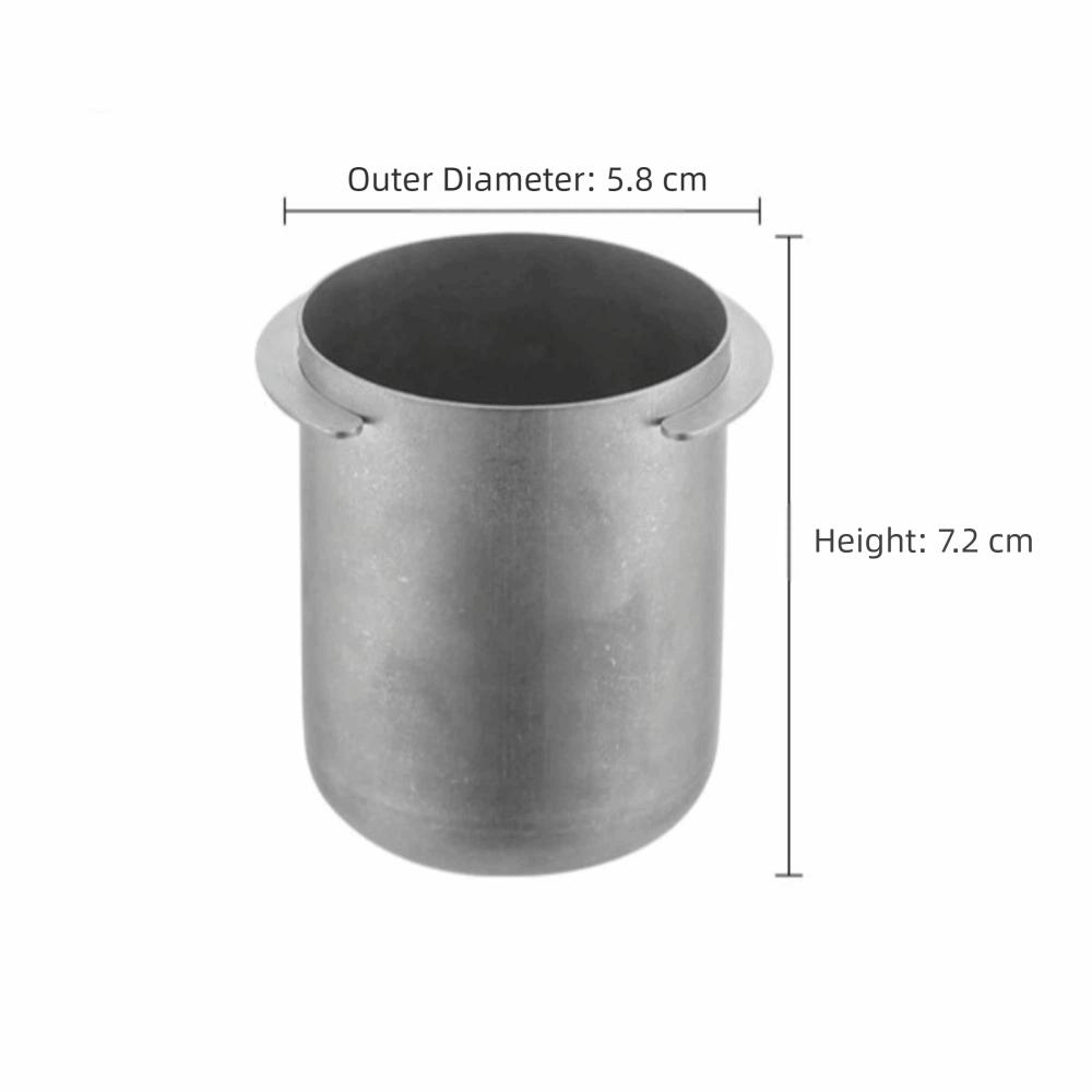Flat Bottom Espresso Measuring Cup 304 Stainless Steel Barista Tool  Coffee Machine Accessories