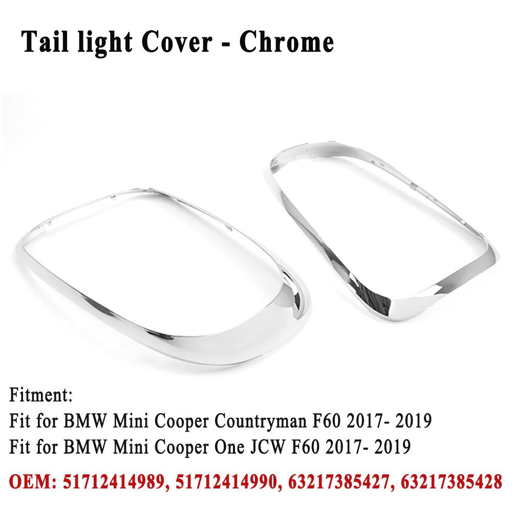 

Headlight / Tail Lights Shell Cover Ring Decoration Trim Sticker for MINI Countryman Cooper F60 One JCW 2017-2023 / 2017-2019 C Tail light 17-19