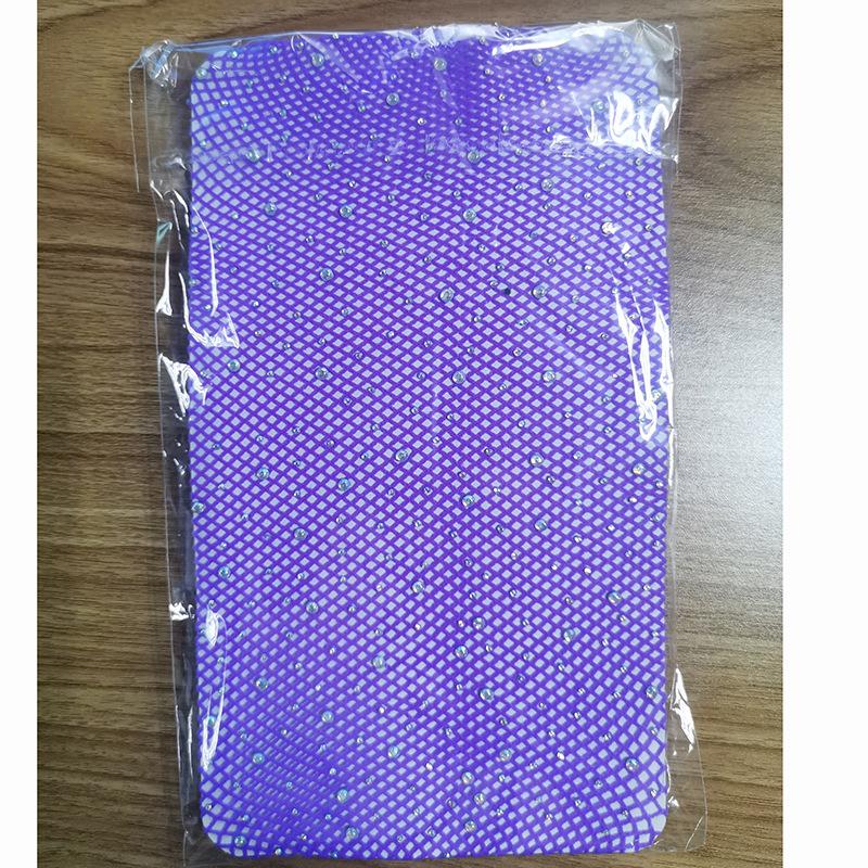 Black Fishnet Stockings with Star Accents - Sexy Silk Pantyhose