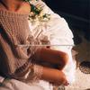 Women's Chunky Knit Off-Shoulder Sweater with Wide Sleeves and Round Neck