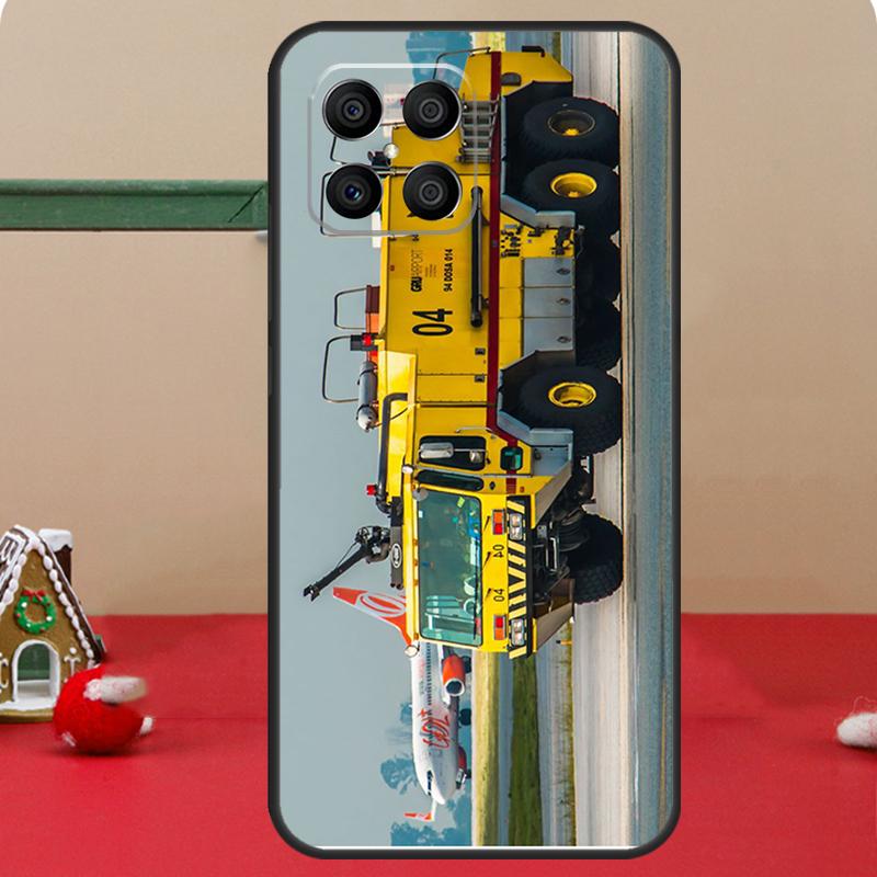 Fire Truck Case For Honor Magic 7 Lite 6 8 Pro Honor 400 200 70 90 X8c X8b X9a X9b X9c X9d Win RT Cover