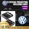 For VOLKSWAGEN VW For Volkswagen VW Golf Polo Beetle Touareg GTI CC Car Door Projector Fashion LED Magnetic Welcome Light Lamp A