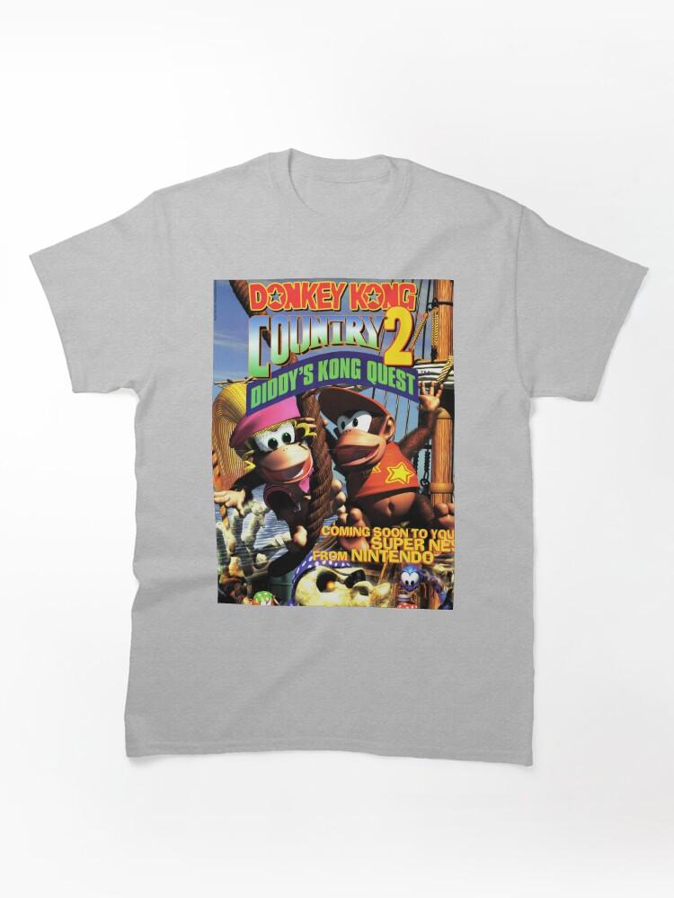 Donkey Kong Donkey Kong Country 2 game poster Classic T-Shirt