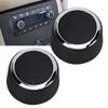 2 Pcs Rear Radio Volume Control Knob 22912547 Replacement for Suburban 2007‑2013 Car Parts