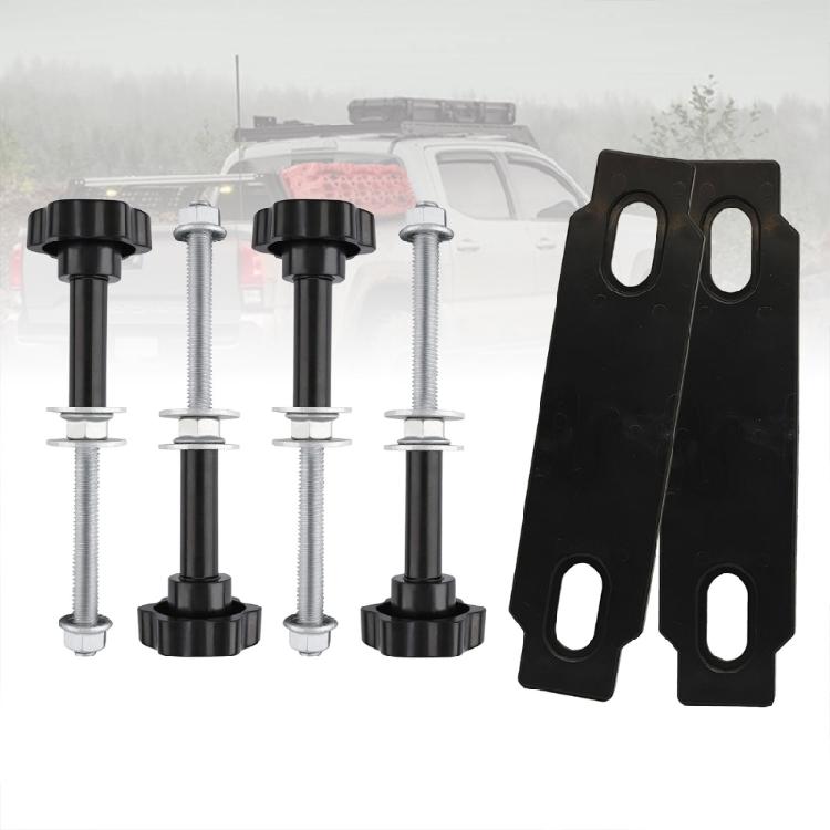 Vehicle Roof Rack System Mounting Solution Traction Board Mount Surfaces Anti-Rust Treatments Pin Traction Board Mount