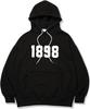 1898 Garments Sweat Hoodie [Black]