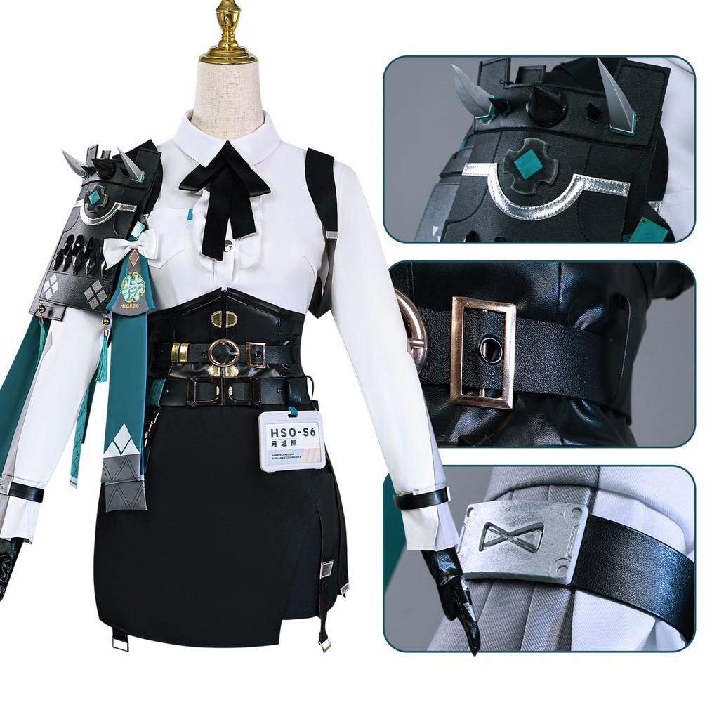 Zero Zenless Zone Tsukishiro Yanagi Cosplay Costume Halloween Party Clothing