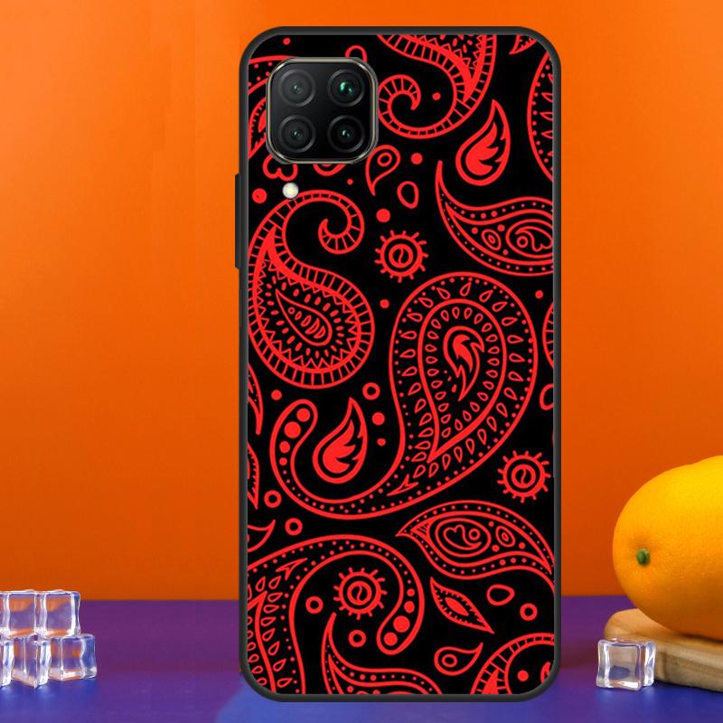 Bandana Paisley Pattern Art For Huawei Nova 12s 12i 11i 8i 9 10 SE Y91 Y90 Y60 Y70 Y72 Y61 P20 P40 Lite P30 P60 Pro Case