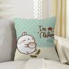Korean Cute M-Molanges Rabbit Pillow Cover for Bedroom Room and Living Room Sofa Decorative Cushion Cover