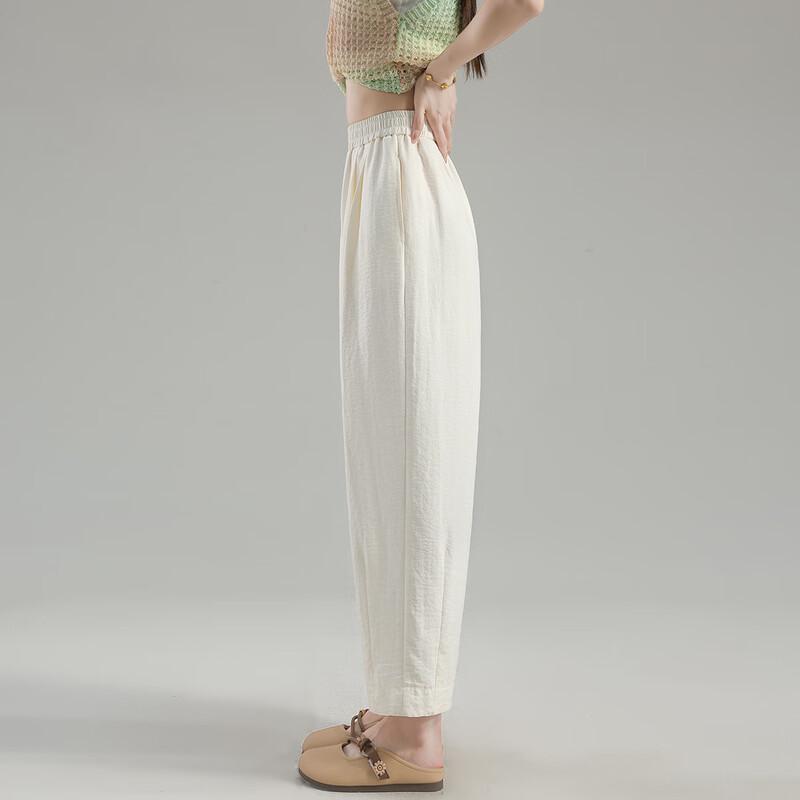 Tang Shi Women's Loose Fit Casual Carrot Long Pants