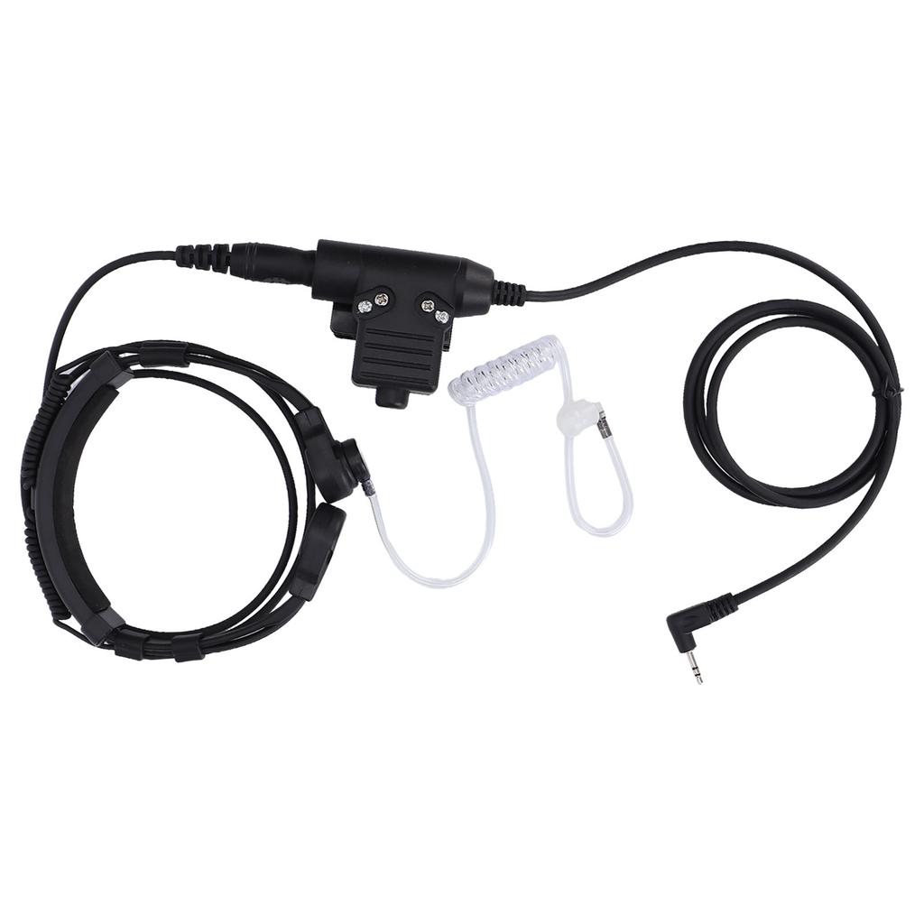 U94 PTT Headset System Adapter U94 PTT Throat Mic Headset for Motorola T5428 6200C T80 and Other